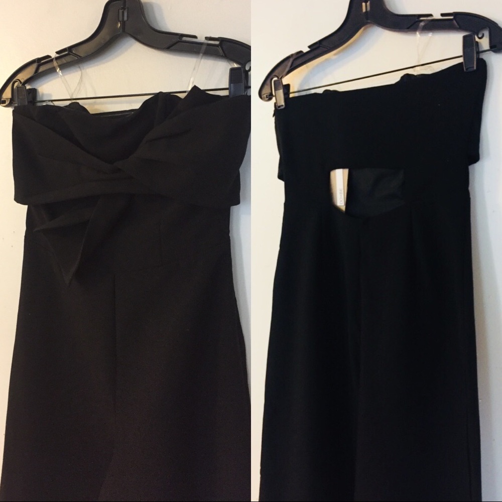 DO + BE Tie Knot Strapless Tailored Jumpsuit - Picture 8 of 10